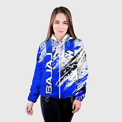 Куртка с капюшоном женская BAJAJ БАДЖАДЖ МОТОСПОРТ, цвет: 3D-белый — фото 2