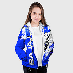 Куртка с капюшоном женская BAJAJ БАДЖАДЖ МОТОСПОРТ, цвет: 3D-белый — фото 2