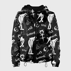 Куртка с капюшоном женская Ghostemane, цвет: 3D-черный