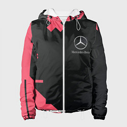 Куртка с капюшоном женская Мерседес Mersedes, цвет: 3D-белый