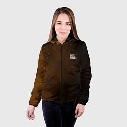 Куртка с капюшоном женская FIRE BATTLEFIELD LOGO ЛОГО, цвет: 3D-черный — фото 2