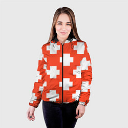 Куртка с капюшоном женская Toca Life: Live, цвет: 3D-черный — фото 2