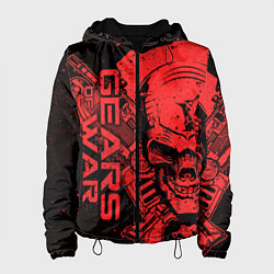 Куртка с капюшоном женская Gears 5 - Gears of War, цвет: 3D-черный