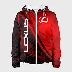 Женская куртка LEXUS RED GEOMETRY ЛЕКСУС