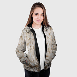 Куртка с капюшоном женская Риседа, цвет: 3D-черный — фото 2