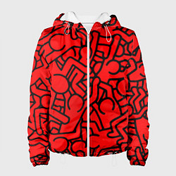 Куртка с капюшоном женская Челопаззл, цвет: 3D-белый