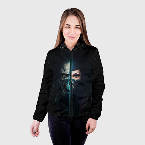 Женская куртка Королева Гристоля / 3D-Черный – фото 4