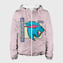 Куртка с капюшоном женская Mr Beast Japan Full Print, цвет: 3D-белый