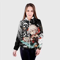 Куртка с капюшоном женская КАДЗУХА АНЕМО KAZUHA, цвет: 3D-белый — фото 2