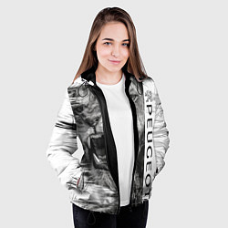 Куртка с капюшоном женская Peugeotlion, цвет: 3D-черный — фото 2