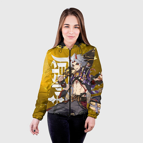 Женская куртка АРАТАКИ ИТТО ГЕО СТИХИЯ ARATAKI ITTO / 3D-Черный – фото 4