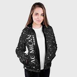 Куртка с капюшоном женская МИЛАН Sport Краски, цвет: 3D-черный — фото 2