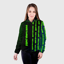 Куртка с капюшоном женская GTA 5 Разводы, цвет: 3D-черный — фото 2