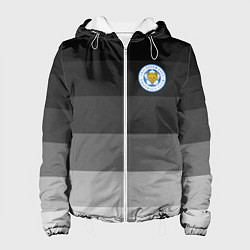 Куртка с капюшоном женская Лестер, Leicester City, цвет: 3D-белый