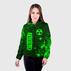 Куртка с капюшоном женская С Т А Л К Е Р 2 Краски, цвет: 3D-черный — фото 2