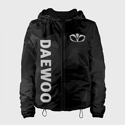 Куртка с капюшоном женская Daewoo Дэу, цвет: 3D-черный