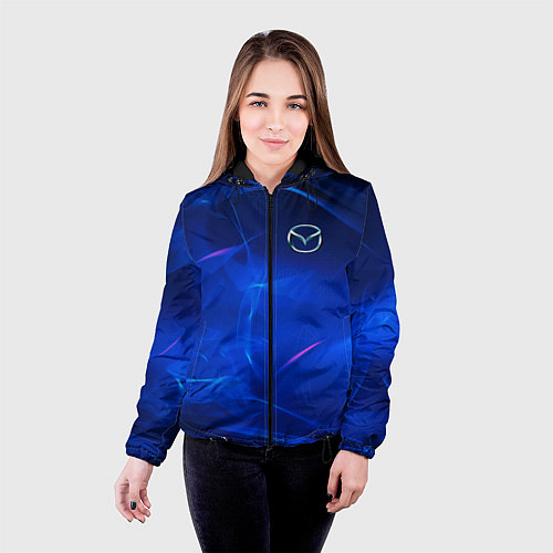 Женская куртка Мазда mazda / 3D-Черный – фото 4