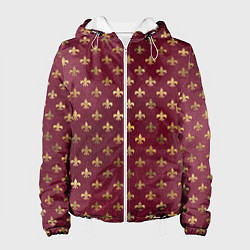 Куртка с капюшоном женская Классические узоры classic, цвет: 3D-белый