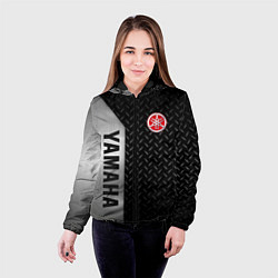 Куртка с капюшоном женская YAMAHA СТАЛЬ, цвет: 3D-черный — фото 2