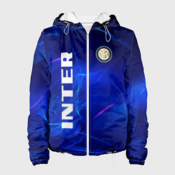 Куртка с капюшоном женская Inter abstraction, цвет: 3D-белый