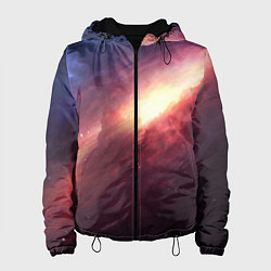 Куртка с капюшоном женская Рождение звезды, цвет: 3D-черный