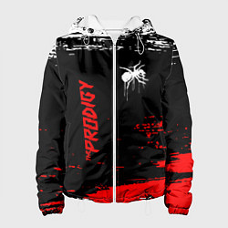 Куртка с капюшоном женская The prodigy : дарование, цвет: 3D-белый