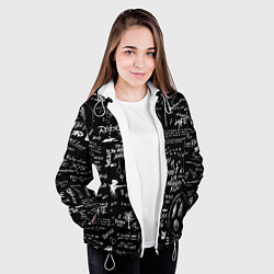 Куртка с капюшоном женская XXXTENTACION LOGOBOMBING, цвет: 3D-белый — фото 2