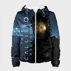 Куртка с капюшоном женская Уставший Джейкоб Callisto Protocol, цвет: 3D-белый