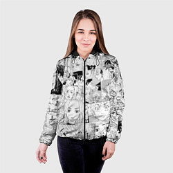 Куртка с капюшоном женская Tokyo Revengers паттерн, цвет: 3D-черный — фото 2