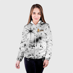 Куртка с капюшоном женская James Webb - первое фото, цвет: 3D-белый — фото 2