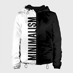 Женская куртка MINIMALISM - BLACK AND WHITE