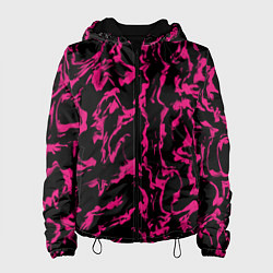 Куртка с капюшоном женская Извилина, цвет: 3D-черный