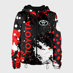 Женская куртка Toyota - краска