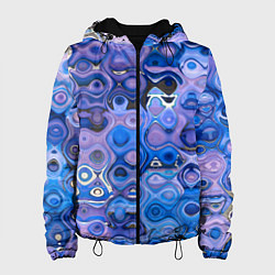 Куртка с капюшоном женская Blurring colors, цвет: 3D-черный