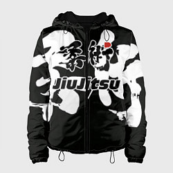 Куртка с капюшоном женская Jiu-jitsu Джиу-джитсу, цвет: 3D-черный