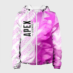 Куртка с капюшоном женская Apex Legends pro gaming: по-вертикали, цвет: 3D-белый