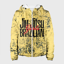 Куртка с капюшоном женская Jiu-Jitsu girls, цвет: 3D-белый