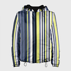 Женская куртка Абстрактные разноцветные линии