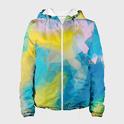 Женская куртка Blue abstraction
