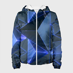 Куртка с капюшоном женская Triangle neon, цвет: 3D-белый
