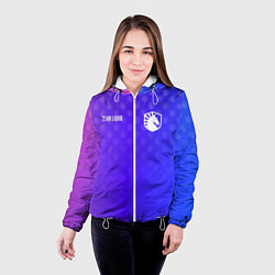 Куртка с капюшоном женская Форма Team Liquid, цвет: 3D-белый — фото 2