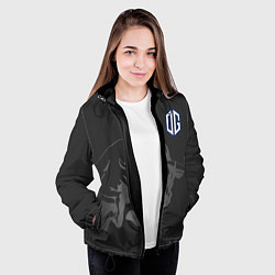 Куртка с капюшоном женская Форма OG, цвет: 3D-черный — фото 2