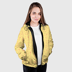 Куртка с капюшоном женская Поварёнок, цвет: 3D-черный — фото 2