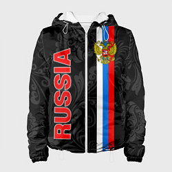Женская куртка Russia black style