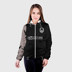 Куртка с капюшоном женская Gaimin Gladiators Splash, цвет: 3D-белый — фото 2