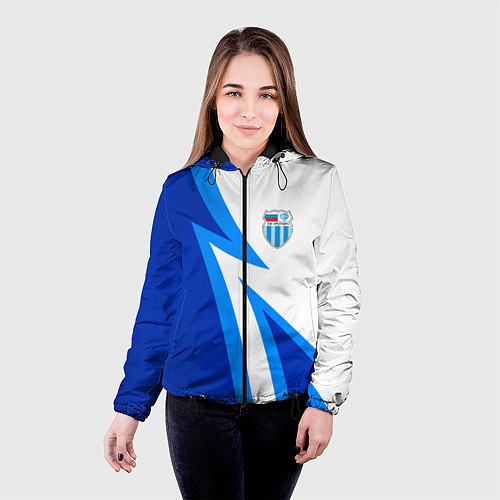 Женская куртка Волгоградский ротор - клуб / 3D-Черный – фото 4