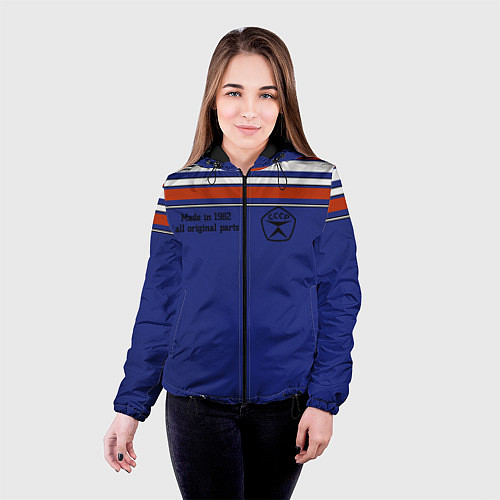 Женская куртка Made in 1982 / 3D-Черный – фото 4