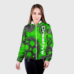 Куртка с капюшоном женская Креатив, цвет: 3D-белый — фото 2