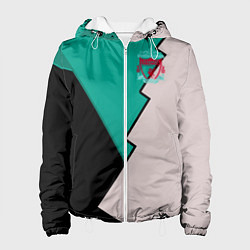 Куртка с капюшоном женская Выездная форма Ливерпуль, цвет: 3D-белый