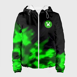 Куртка с капюшоном женская Creeper steel, цвет: 3D-белый